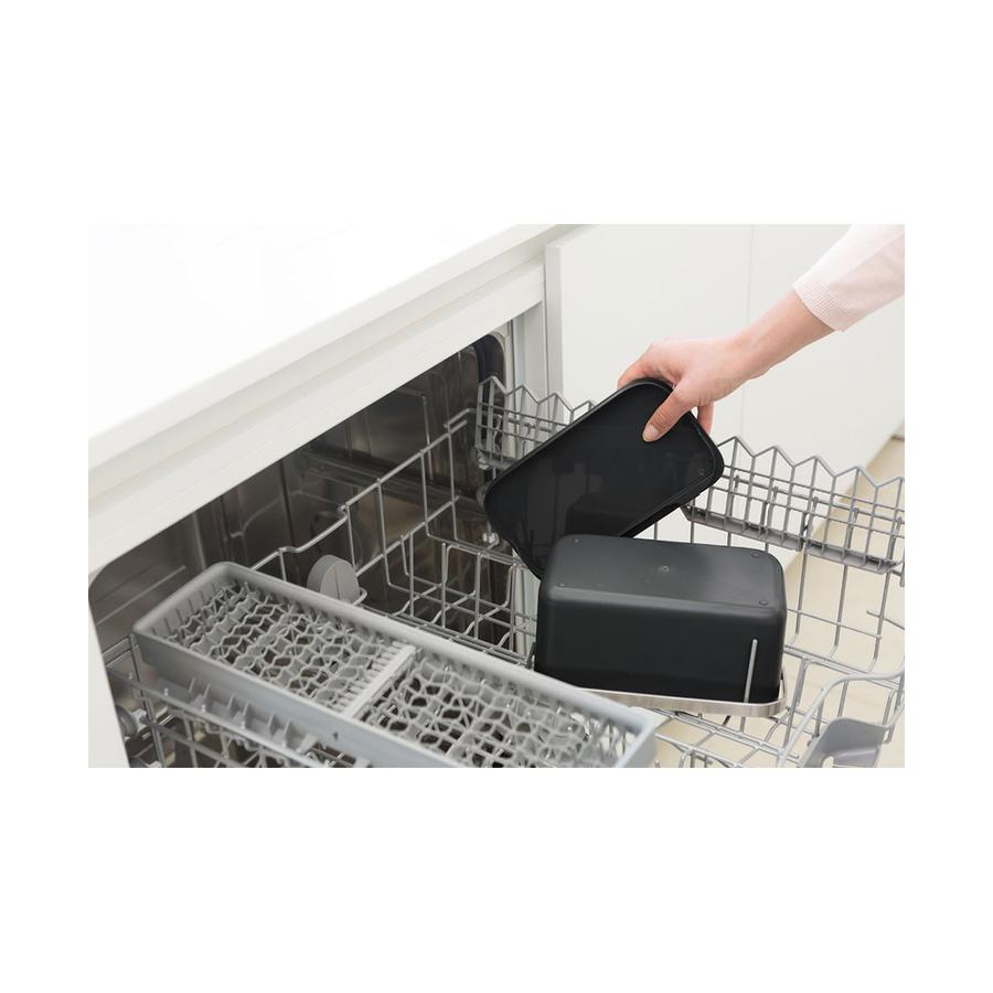 Brabantia Food Waste Caddy Dark Grey Dark Grey