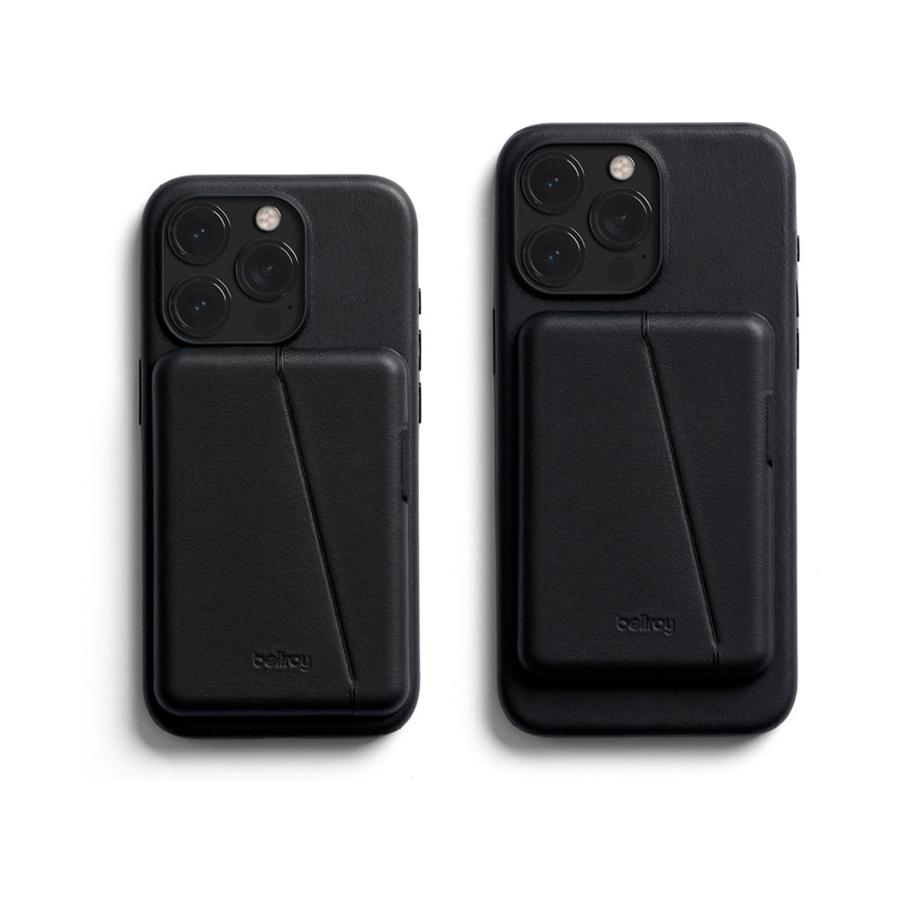 Bellroy iPhone 15 Pro Mod Phone Case + Wallet (With Button Add-On) Black Black