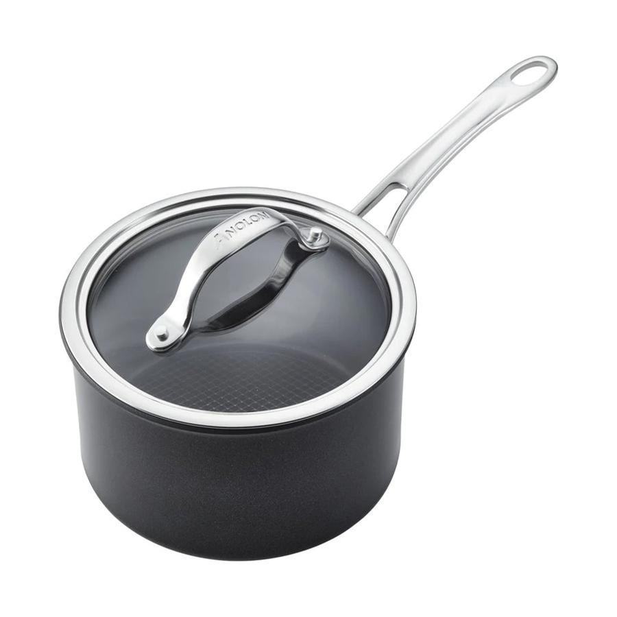 Anolon SearTech 18cm (2.8L) Covered Saucepan Black Black