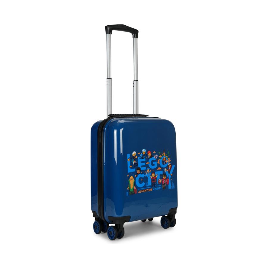 Lego Play Date 46cm Kids Carry-On Hardside Suitcase Navy Navy