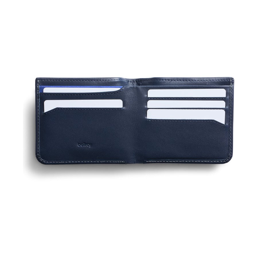 Bellroy RFID Hide & Seek HI Leather Wallet Navy Navy