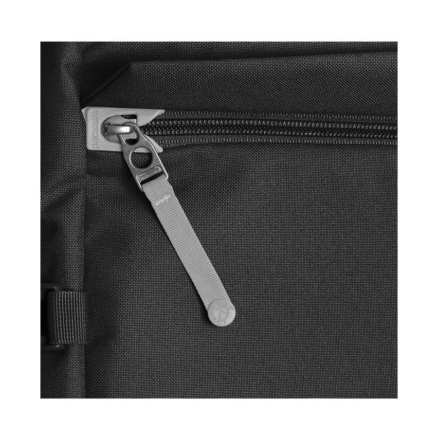 Pacsafe GO 44L Anti-Theft Recycled Carry-On Backpack Jet Black Jet Black