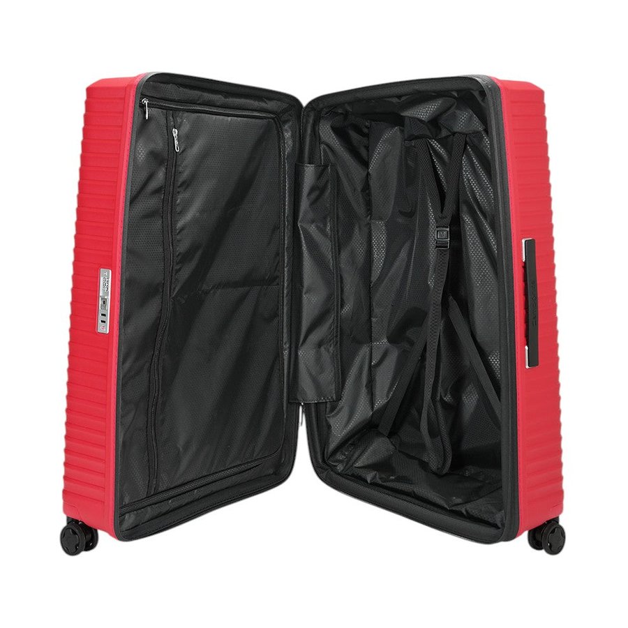 Samsonite Upscape 81cm Hardside Checked Suitcase Ruby Red Ruby Red