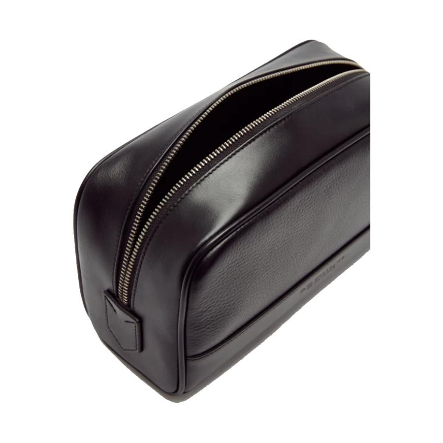 RM Williams City Wash Bag Black Black