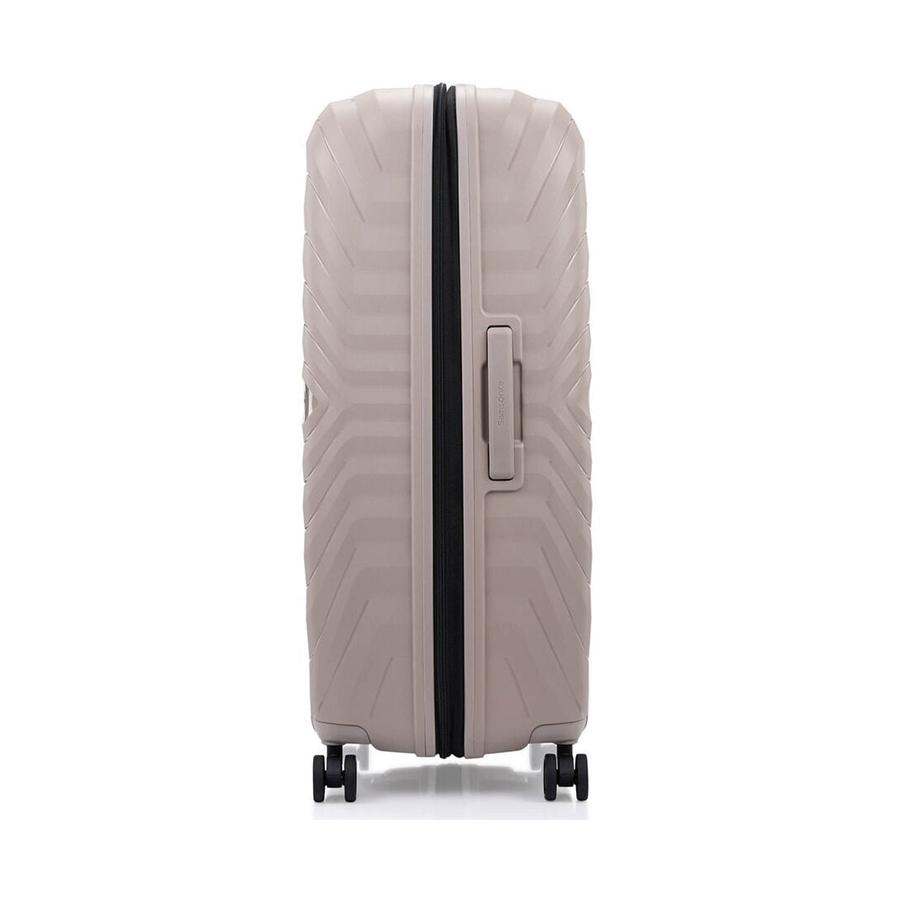Samsonite Octolite Neo 75cm Hardside Checked Suitcase Taupe Taupe