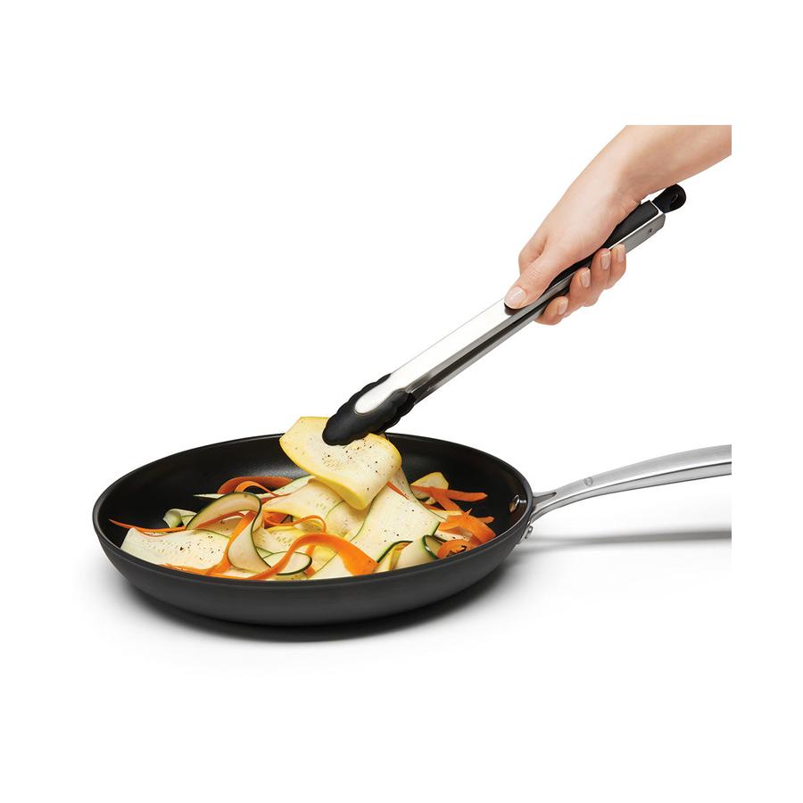 OXO Good Grips 12" Tongs with Nylon Heads Silver Silver