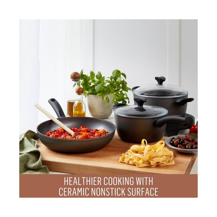 Essteele Per Benessere Open Skillet 32cm Grey Grey