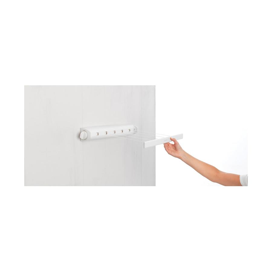 Brabantia Pull-Out Clothesline White White