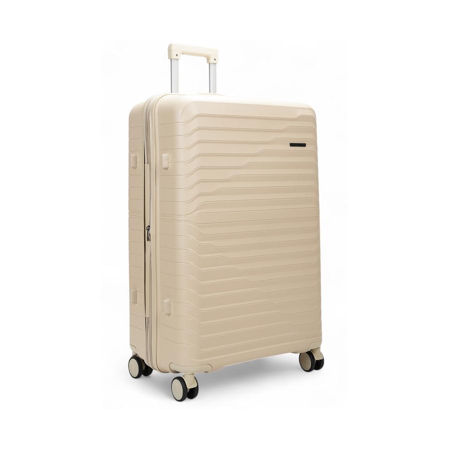 Caselite Summit 56cm & 75cm Hardside Luggage Set Beige Beige