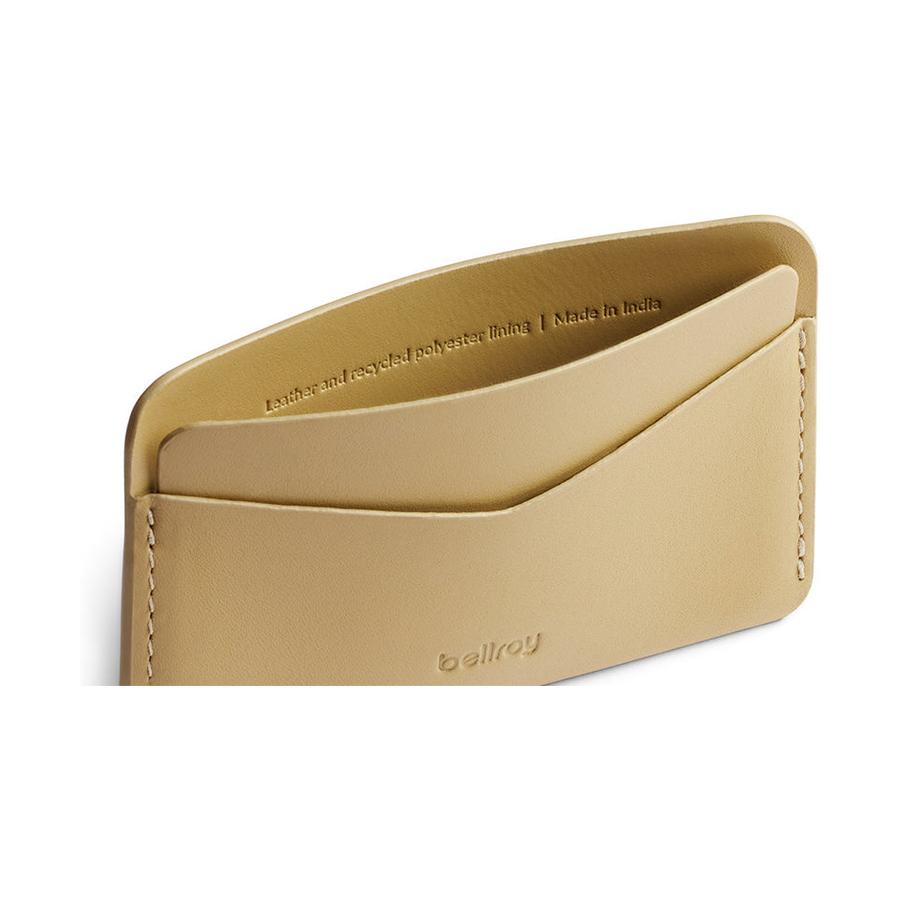 Bellroy Card Slip Mustard Mustard
