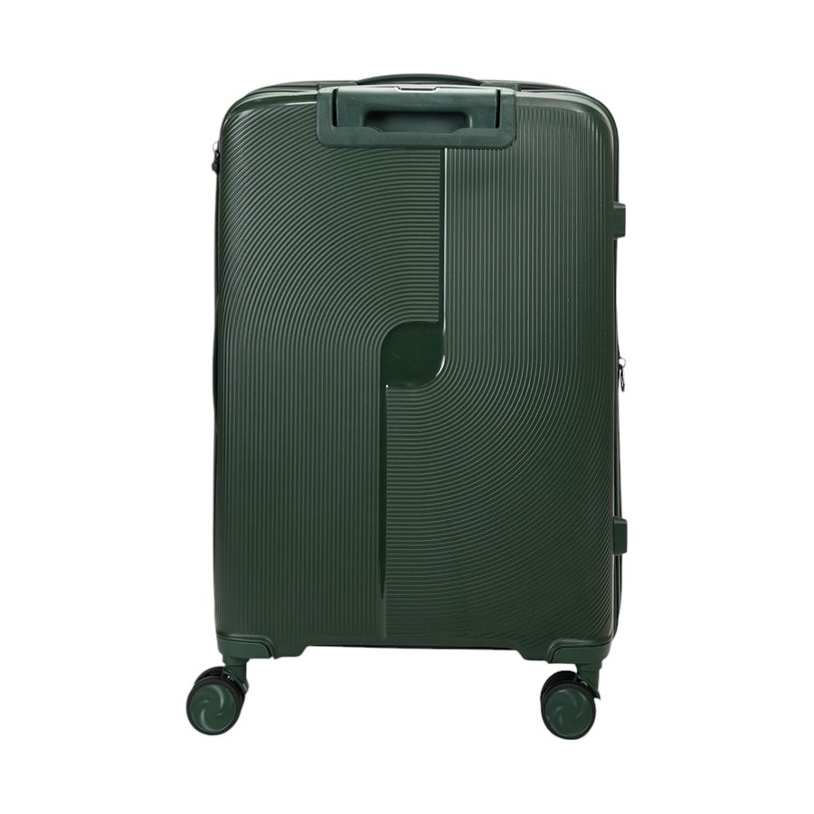 Caselite Aero 65cm Hardside Checked Suitcase Forest Green Forest Green