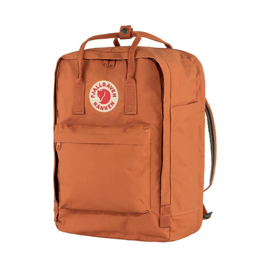 Fjallraven Kanken 17" Laptop Backpack Terracotta Brown Terracotta Brown