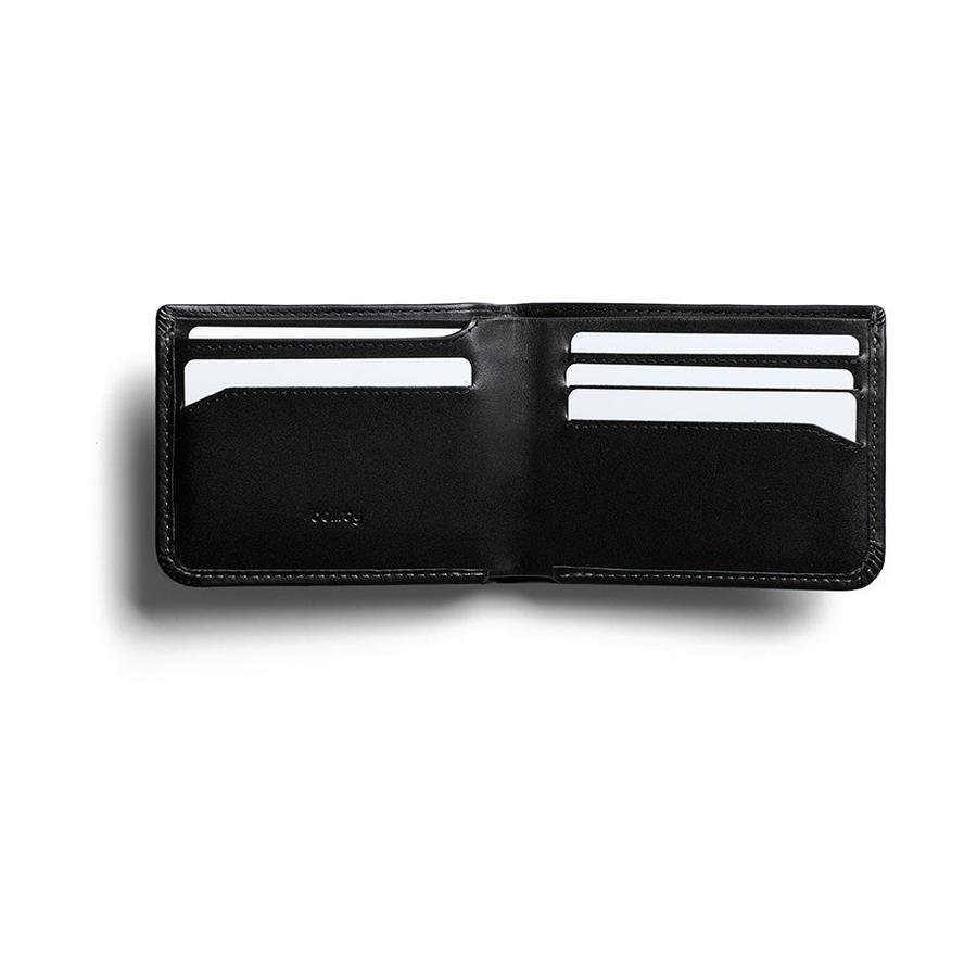 Bellroy RFID Hide & Seek LO Leather Wallet Black Black