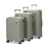 Caselite Summit 56cm, 65cm & 75cm Hardside Luggage Set Moss