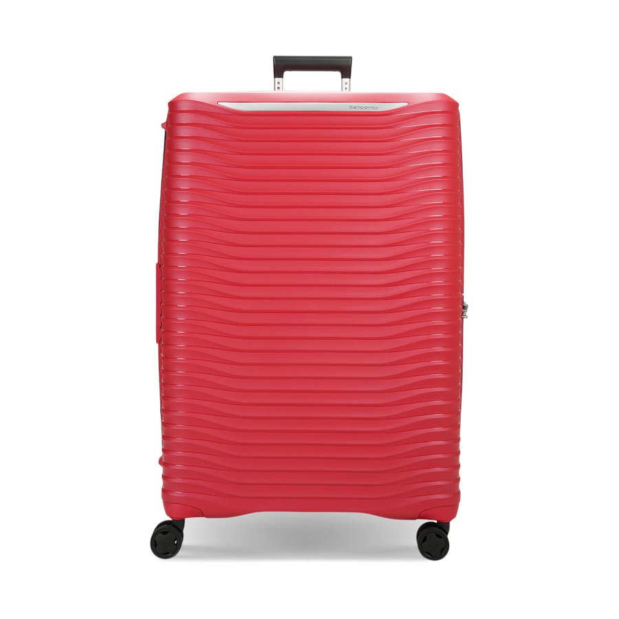 Samsonite Upscape 81cm Hardside Checked Suitcase Ruby Red Ruby Red