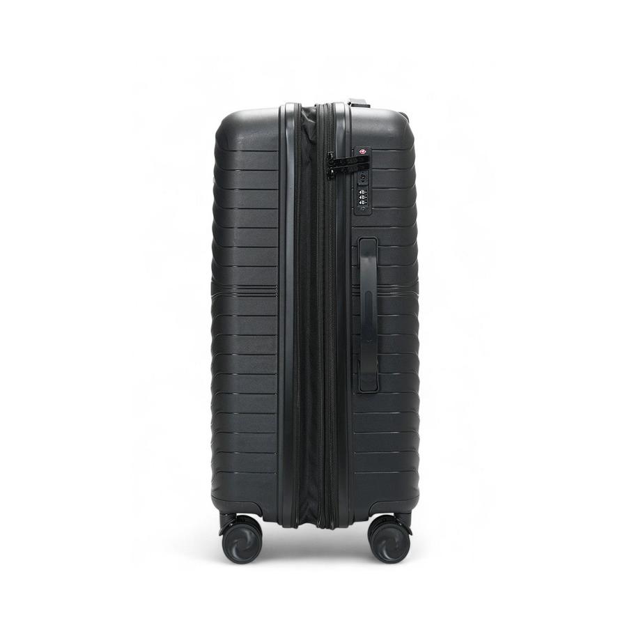Caselite Summit 56cm & 65cm Hardside Luggage Set Black Black