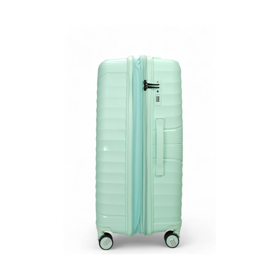 Nomad Aspire 75cm Hardside Checked Suitcase Mint Mint