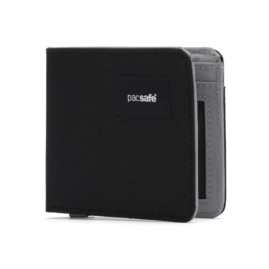 Pacsafe RFIDsafe RFID Blocking Bifold Wallet Jet Black Jet Black