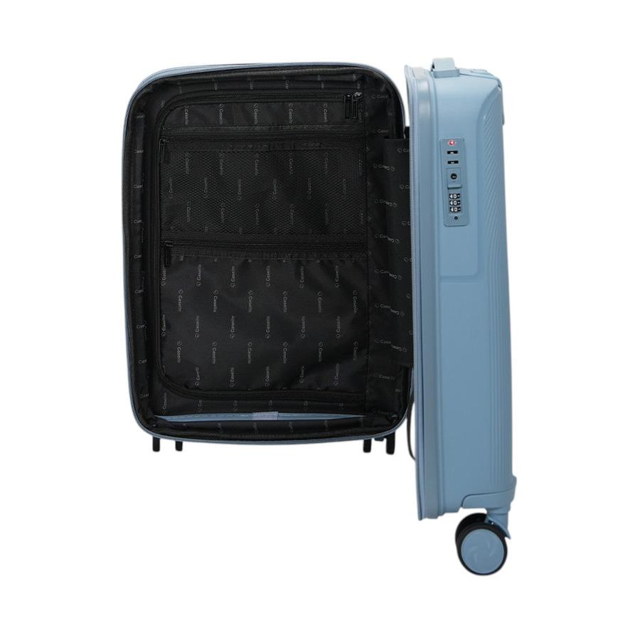 Caselite Aero 56cm Hardside Carry-On Suitcase Light Blue Light Blue