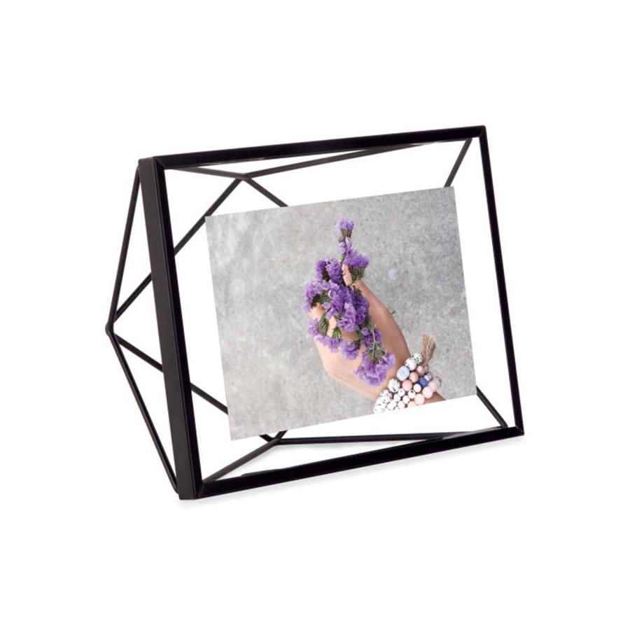 Umbra Prisma 10cm x 15cm Photo Frame Black Black