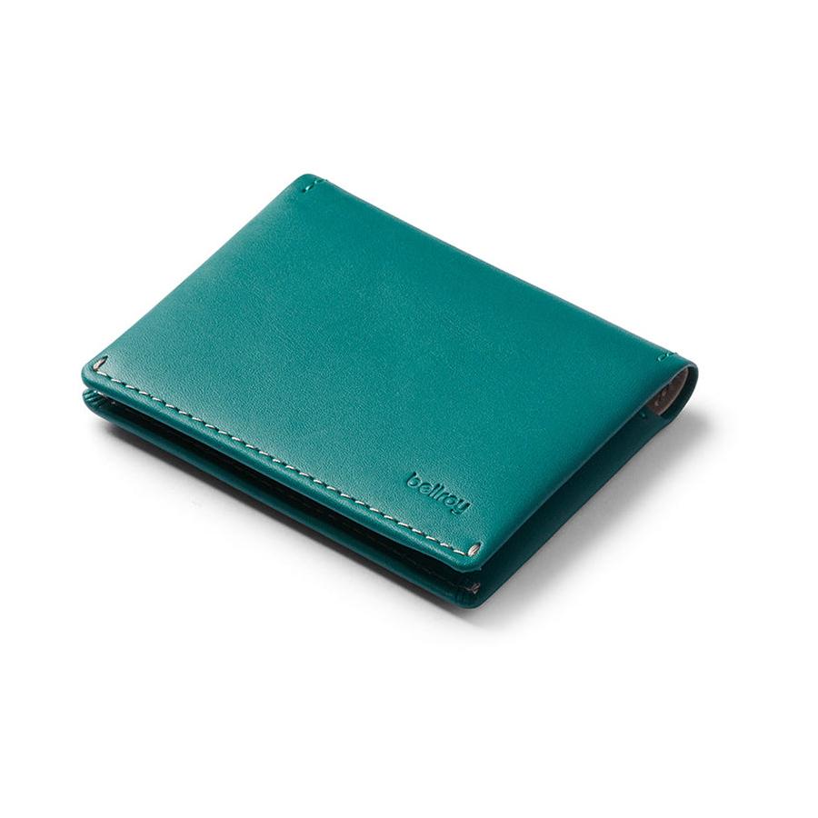 Bellroy Slim Sleeve Leather Wallet Teal Teal