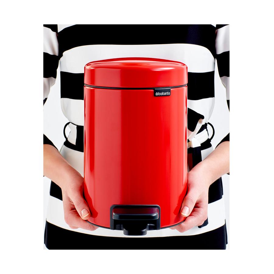 Brabantia NewIcon Pedal Bin (3L) Passion Red Passion Red