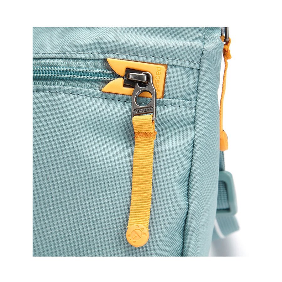 Pacsafe GO Anti-Theft Recycled Saddle Crossbody Bag Fresh Mint Fresh Mint