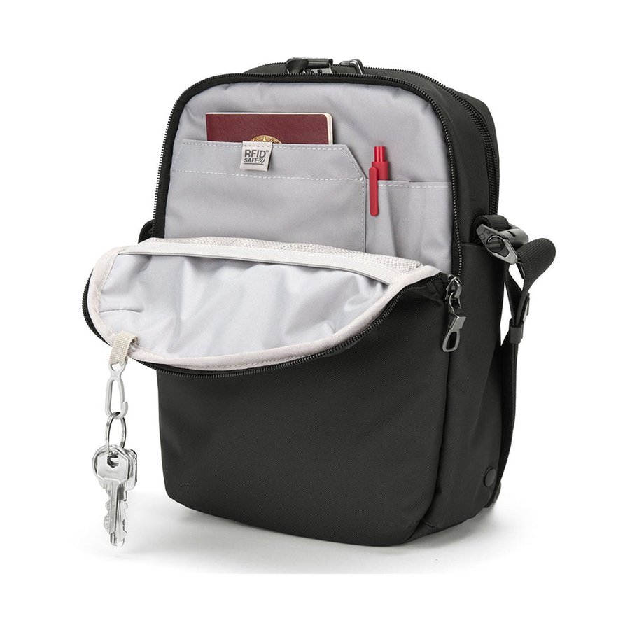 Pacsafe Metrosafe X Anti-Theft Crossbody Bag Black Black