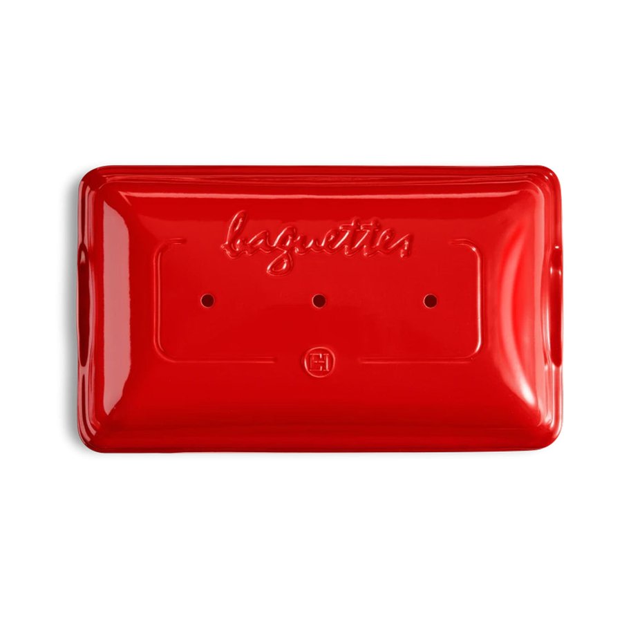 Emile Henry Baguette Bread Baker Burgundy Burgundy