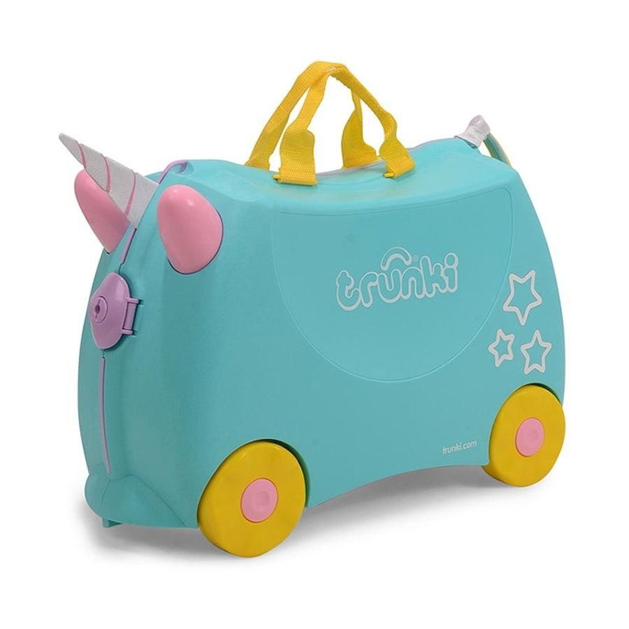 Trunki Una The Unicorn Kids Suitcase Aqua