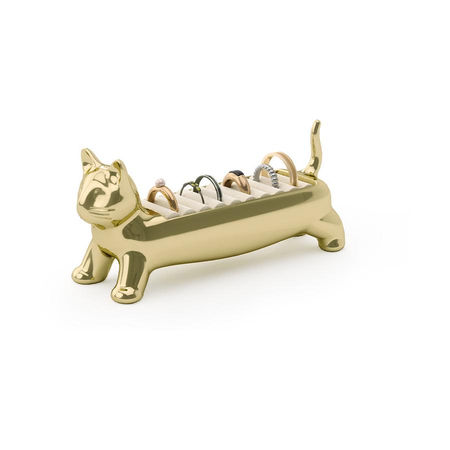 Umbra Ali Cat Ring Holder Brass Brass