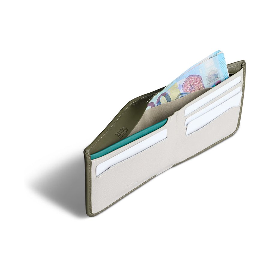 Bellroy RFID Hide & Seek HI Leather Wallet Willow Willow