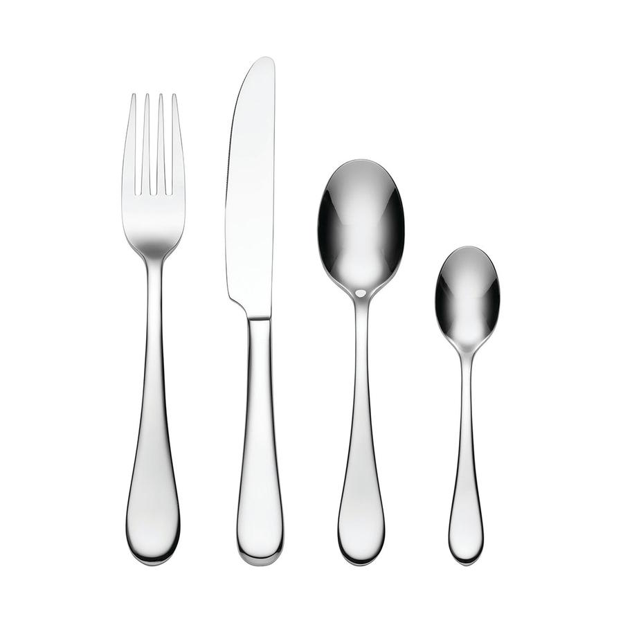Oneida Icarus 16 Piece Cutlery Set Stainless Steel Stainless Steel