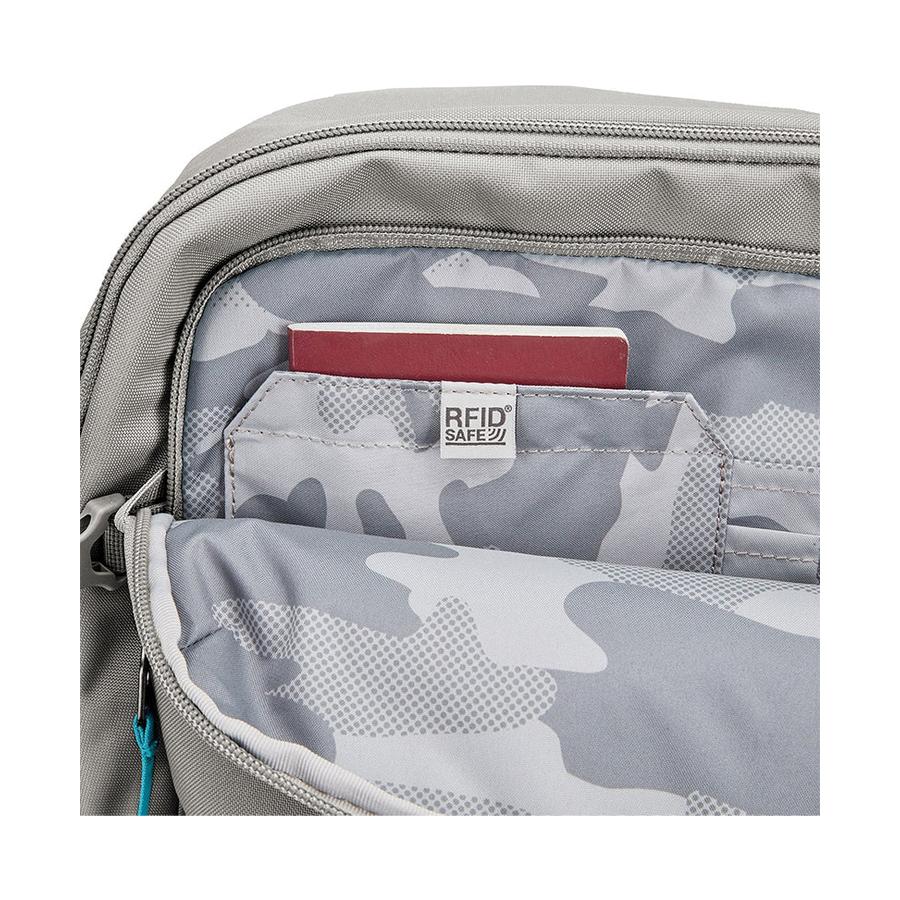 Pacsafe GO 34L Anti-Theft Recycled Carry-On Backpack Stone Stone