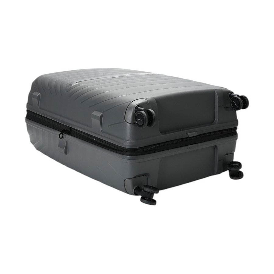 Samsonite Octolite Neo 81cm Hardside Checked Suitcase Gunmetal Gunmetal
