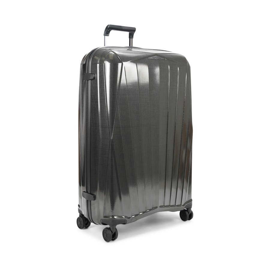 Samsonite Major-Lite 55cm & 77cm Hardside Luggage Set Black Black