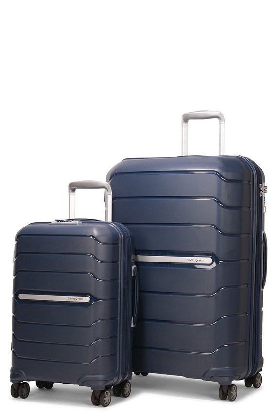 Samsonite Oc2lite 55cm & 75cm Hardside Luggage Set Navy
