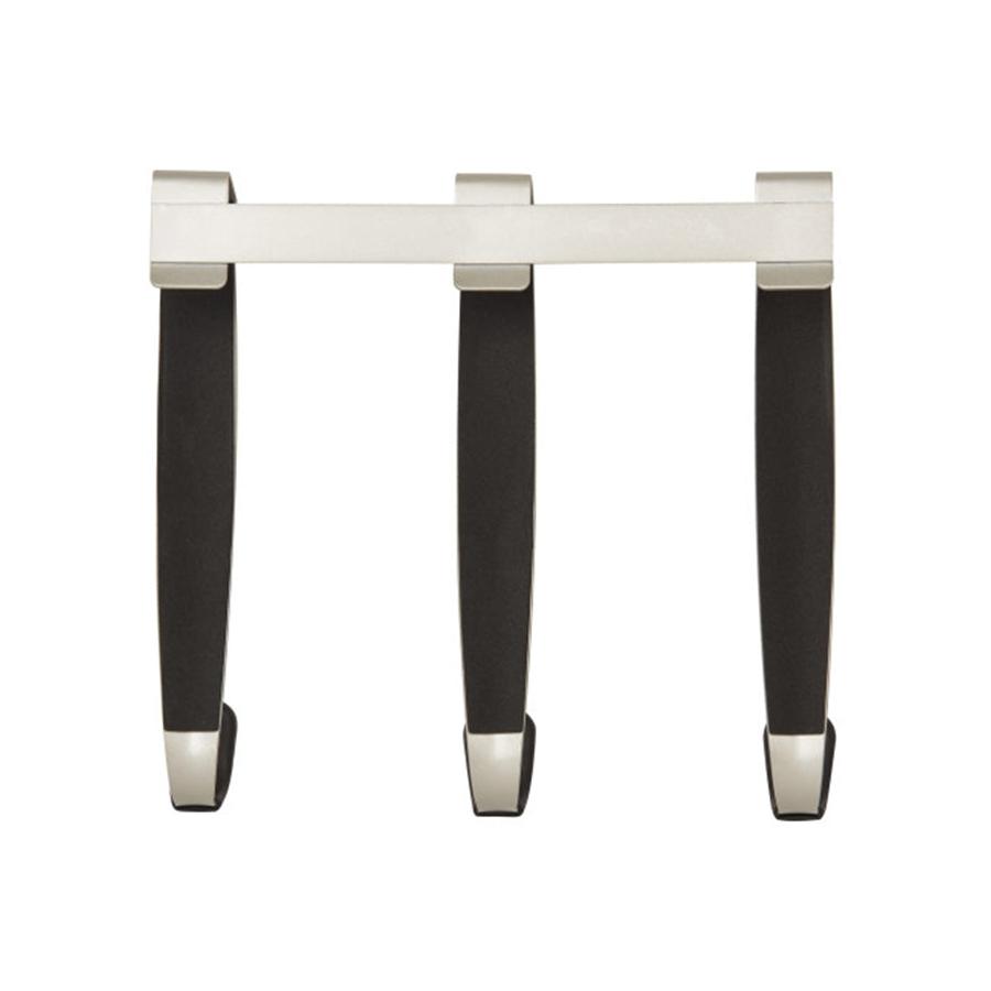 Umbra Schnook 3 Over The Door Hooks Black/Nickel Black/Nickel