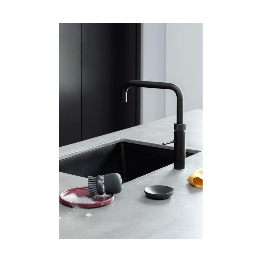 Brabantia Soap Dispensing Dish Brush Dark Grey Dark Grey