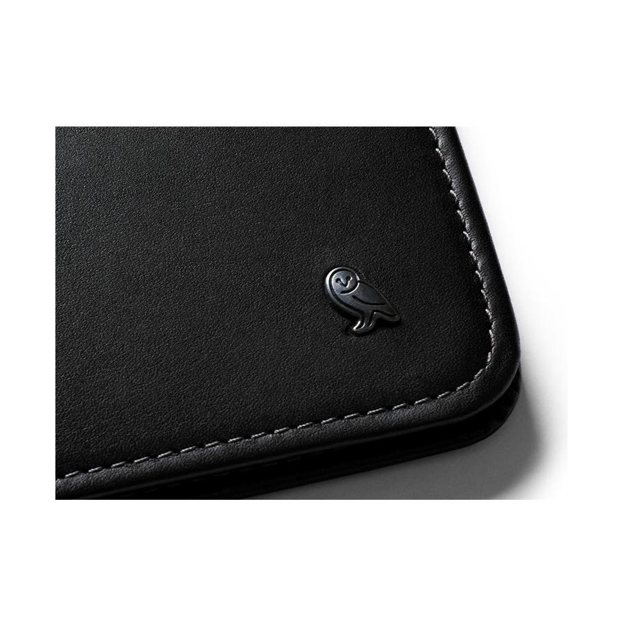 Bellroy RFID Hide & Seek HI Leather Wallet Black Black