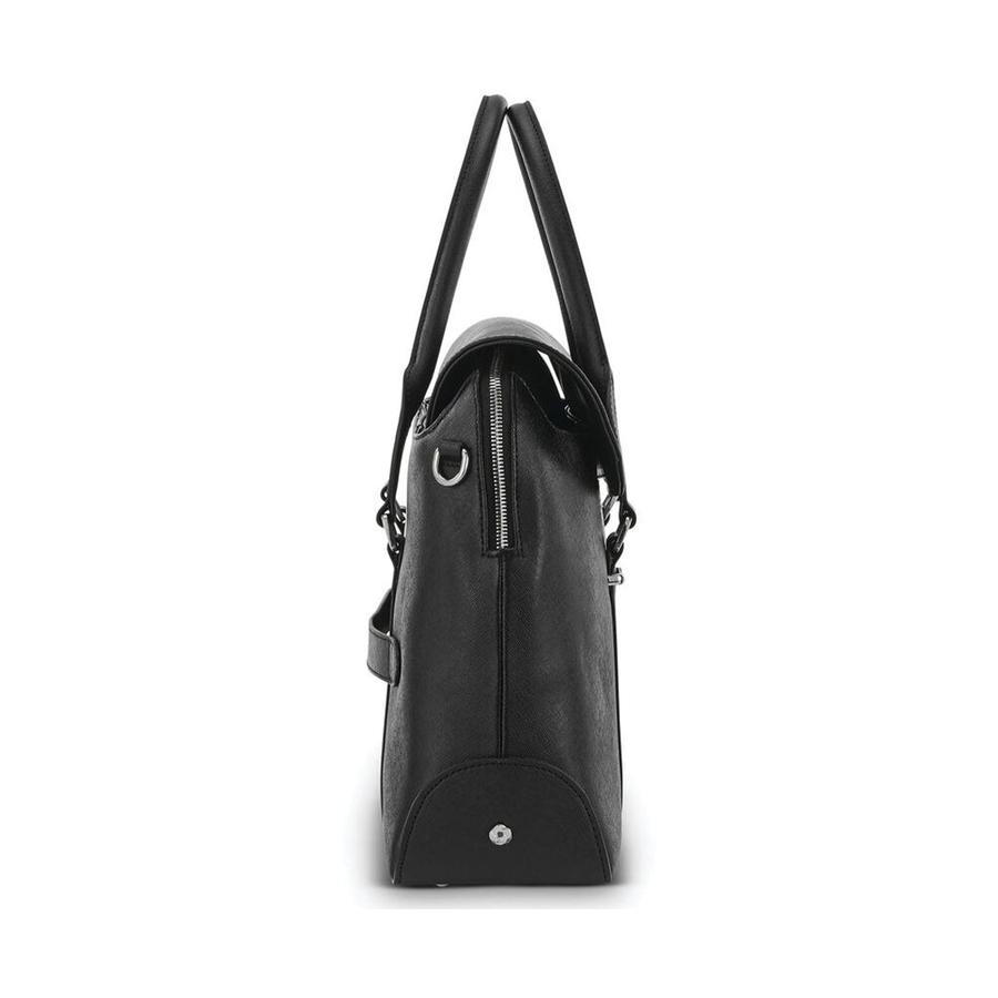 Samsonite Women's Executive Leather Convertible Brief Black Black