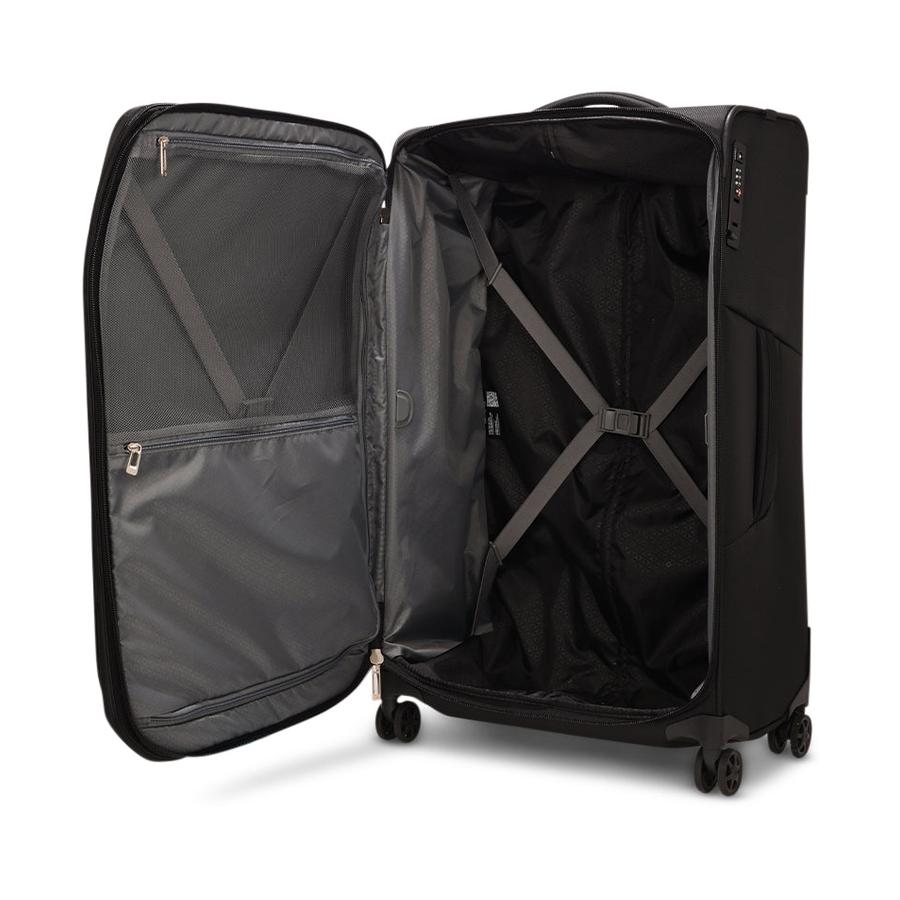 Samsonite Respark 79cm Softside Checked Suitcase Ozone Black Ozone Black