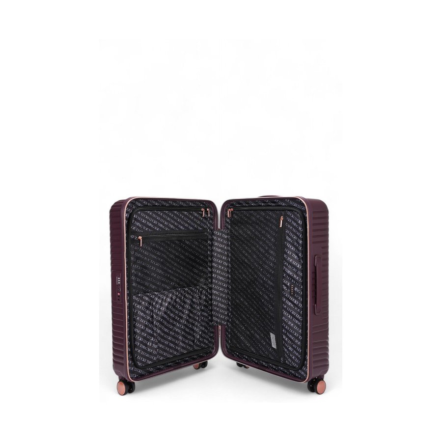 Saben Going Places 66cm Hardside Suitcase Merlot Merlot