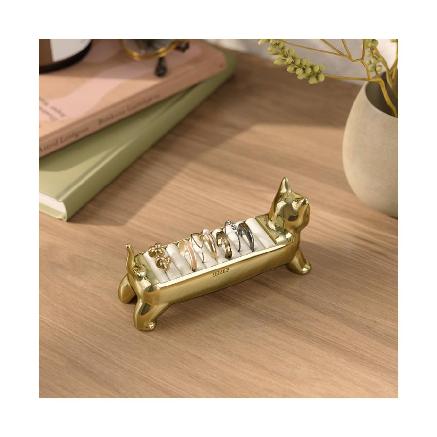 Umbra Ali Cat Ring Holder Brass Brass
