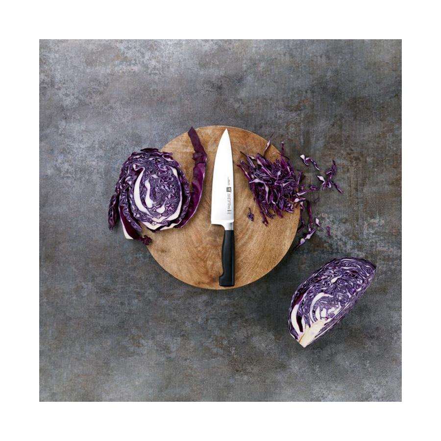 Zwilling Four Star 20cm Chef's Knife Black Black