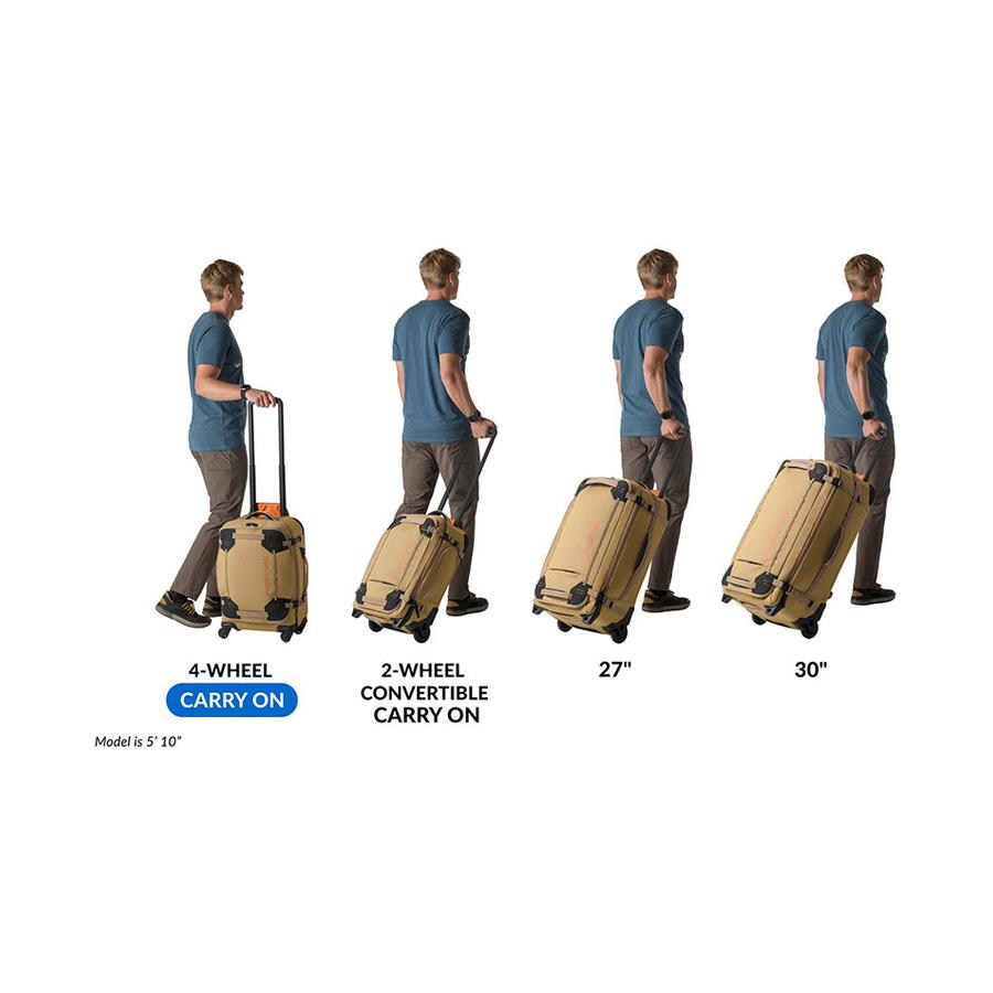 Eagle Creek Gear Warrior XE 55cm Carry-On Suitcase Black Black