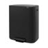 Brabantia Bo Pedal Bin (60L) Matte Black