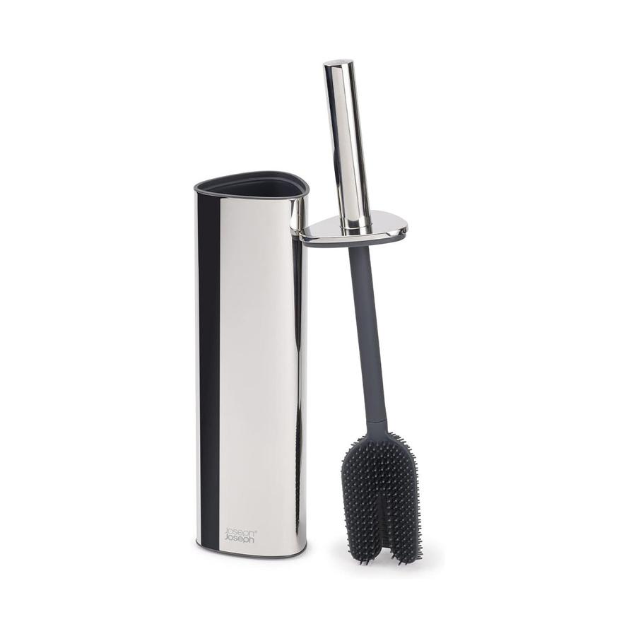 Joseph Joseph Flex 360 Luxe Toilet Brush Stainless Steel Stainless Steel
