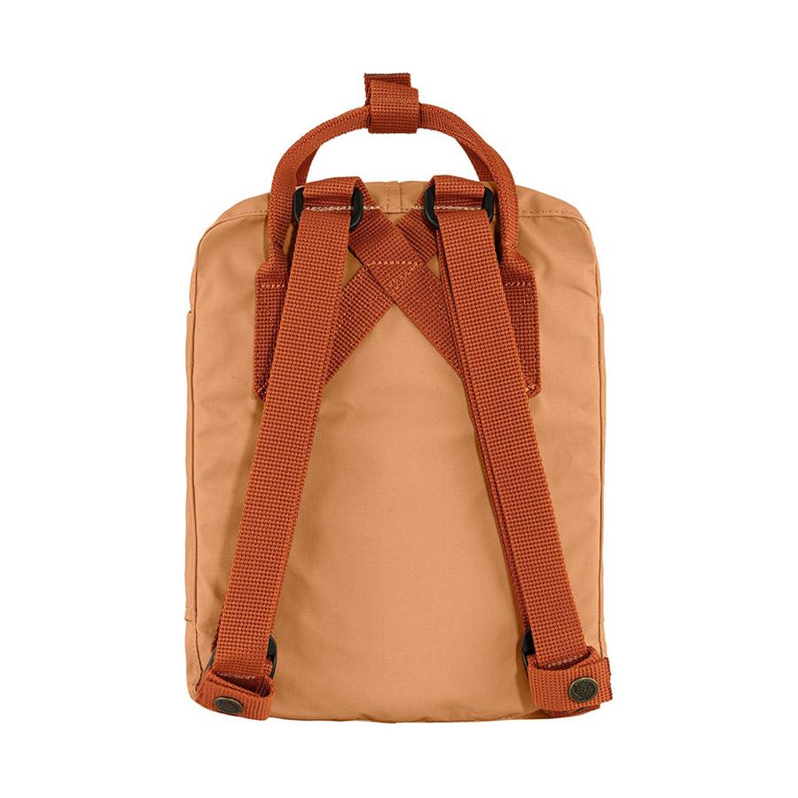 Fjallraven Kanken Mini Backpack Peach Sand/Terracotta Brown Peach Sand/Terracotta Brown