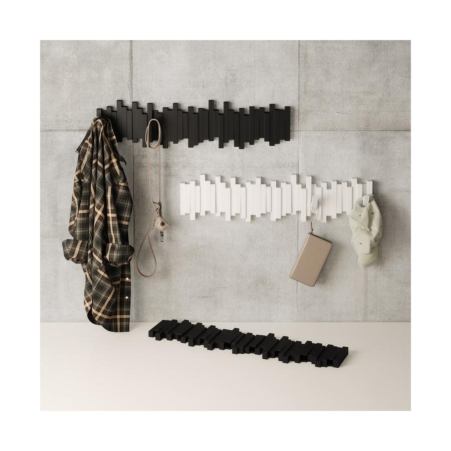 Umbra Sticks 8 Wall Hooks White White